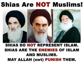 shia are not muslim