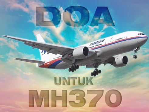 doa untuk mh370