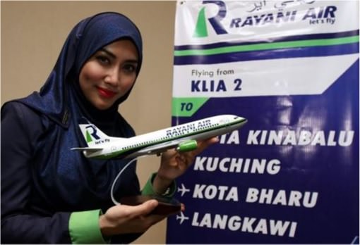Rayani-Air-Staff-Crew-with-Plane-Model-and-Destination-Banting